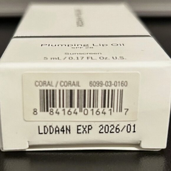 ๐ Rodan + Fields ๐ Plumping Lip Oil Polish Gloss Shade Coral SPF 28 Sunscreen - Picture 2 of 4